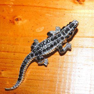Alligator Brooch Jewellery Accessory